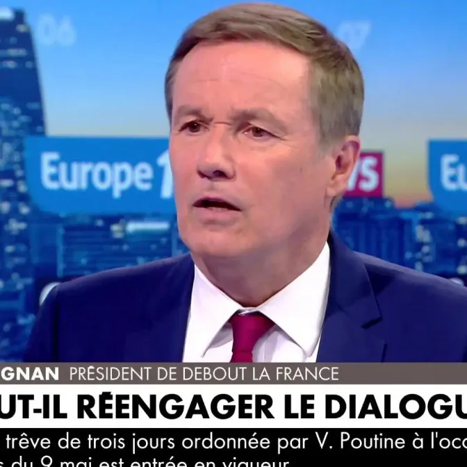Nicolas Dupont-Aignan estime que Bruno Retailleau «se compromet» dans le gouvernement d’Emmanuel Macron